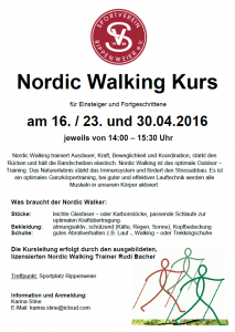 Nordic Walking Kurs